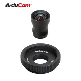 Arducam 75 Degree 1/2.3″ M12 Lens with Lens Adapter for Raspberry Pi High Quality Camera