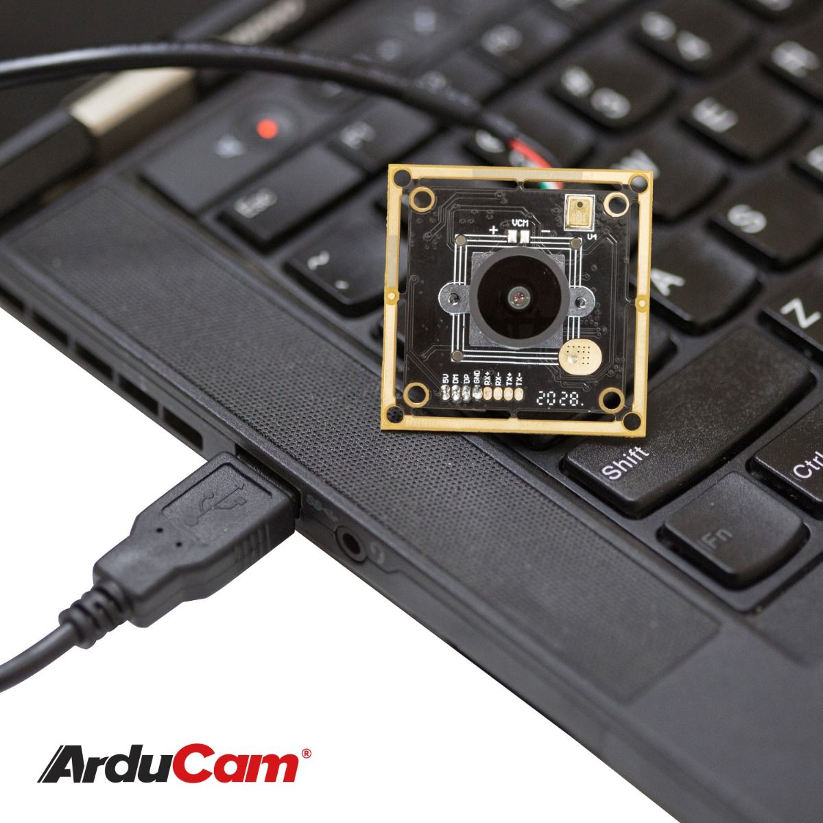 Arducam 8MP 1080P USB Camera Module with M12 Mount, 1/3.2″ CMOS IMX179 UVC USB2.0 Webcam Board with 3.3ft/1m Cable for Windows, Linux, Android and Mac OS