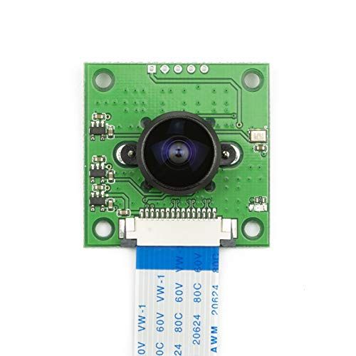 Arducam Fisheye Camera for Raspberry Pi with M12 Lens, 5MP OV5647 1080P Camera Module for Raspberry Pi 4, 3, 3B+