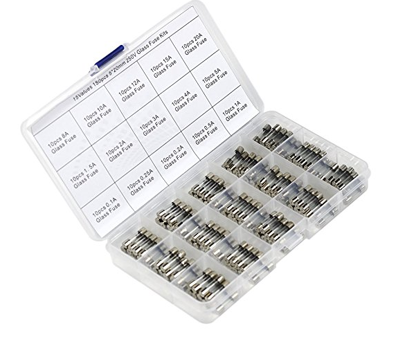 YS Audio 90% Silver Alloy Fuse Tube 5x20mm 5A Fast Blow x 1 pcs