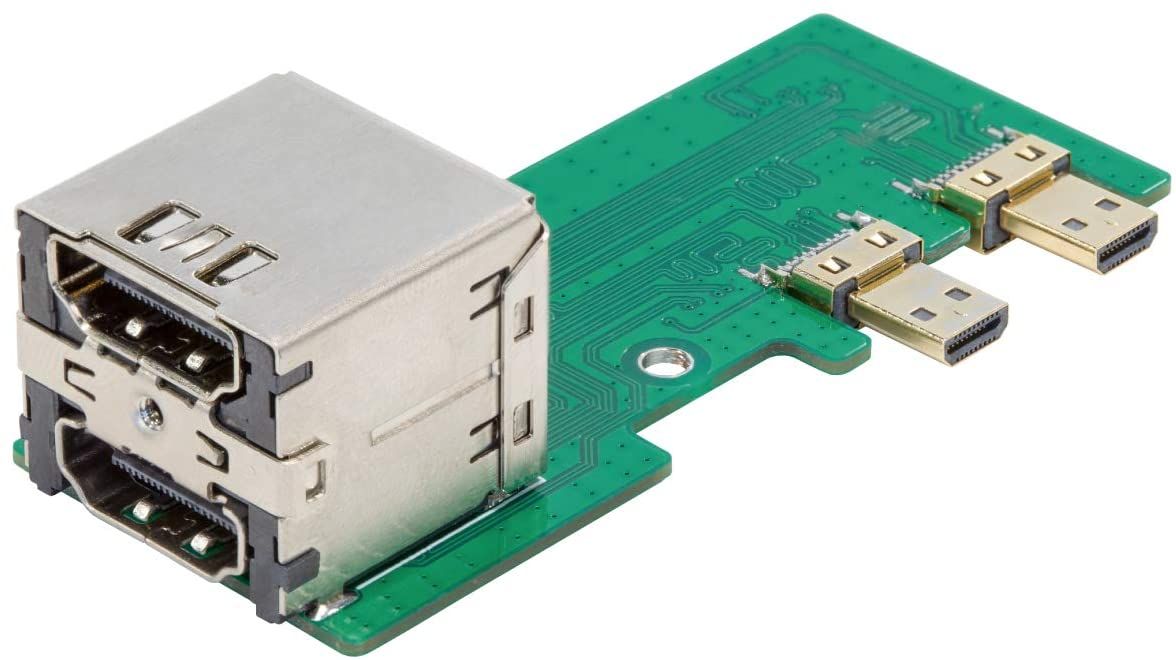 arbejdsløshed Kvadrant Grader celsius UCTRONICS Micro HDMI to HDMI Adapter Board for Raspberry Pi 4 Model B
