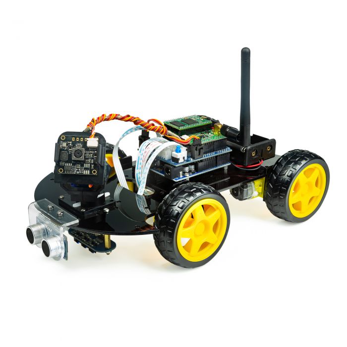 Uctronics Wifi Smart Robot Car Kit For Arduino With Real Time Video Camera Ultrasonic Sensor Line