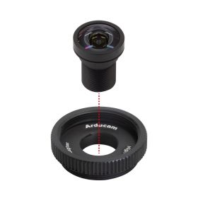 Arducam 1/1.8'' 4K 4.41mm M12 Lens for OS08A10,OS08A20 and more image sensors with large optical format