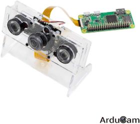 Arducam Wide Angle Day-Night Vision for Raspberry Pi Camera, 170 Degree (D) Automatic IR-Cut Switching All-Day Image All-Model Support with IR LEDs and Case