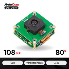 Arducam 108MP USB 3.0 Camera Evaluation Kit, Motorised Focus
