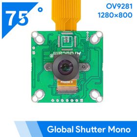 Arducam OV9281 1MP Global Shutter NoIR Mono Camera Module with 130deg M12 Mount for Raspberry Pi