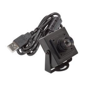 [Discontinued] Arducam 1080P Low Light Low Distortion USB Camera Module with Mini Metal Case, 2MP CMOS IMX323 Mini UVC USB2.0 Webcam Board with Microphones, 3.3ft/1m Cable for Windows, Linux, Android, and Mac OS