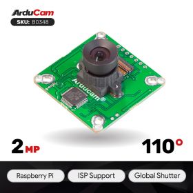 Arducam 2MP Global Shutter OG02B10 Color Camera Modules Pivariety