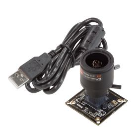 Arducam 2.8-12mm Varifocal Lens Web Camera with 1/2.8" IMX291 Image Sensor, 1080P@30fps WDR Low Light USB Camera with CCTV Video Lens for Android, Linux, Windows and Mac OS
