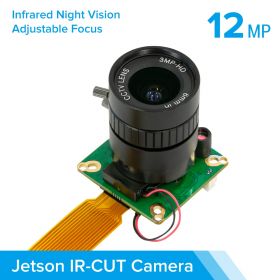 Arducam High Quality IR-CUT Camera for Jetson Nano/Xavier NX, 12.3MP 1/2.3 Inch IMX477 HQ Camera Module with 6mm CS Lens