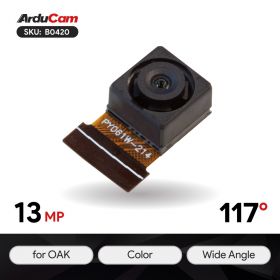Arducam IMX214 13MP Wide Angle Camera Module for DepthAI OAK
