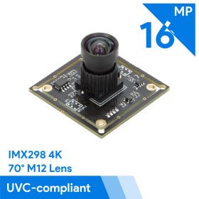 Arducam 16MP IMX298 USB Camera w/ M12 lens 