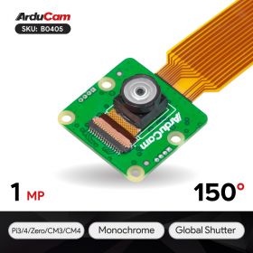 Arducam OV9281 Monochrome Global Shutter Camera Module with wide angle for Raspberry Pi
