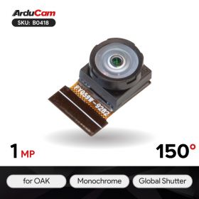 Arducam OV9282 Mono Global Shutter 1MP Wide Angle Camera Module for DepthAI OAK