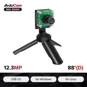 Arducam 12MP USB 3.0 Camera with M12 Manual Focus Lens