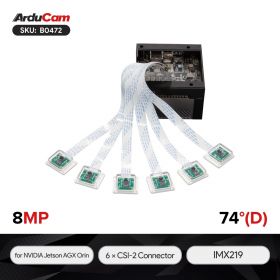 Arducam IMX219 Multi-Camera Kit for the NVIDIA Jetson AGX Orin