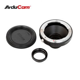 Arducam Lens Mount Adapter for Nikon F-Mount Lens to C-Mount Raspberry Pi HQ Camera