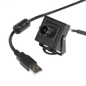 Arducam 1080P Low Light WDR USB Camera Module with Metal Case, 2MP 1/2.8" CMOS IMX291 120 Degree Ultra Wide Angle Mini UVC Webcam Board with Microphone, 3.3ft/1m Cable for Windows Linux Mac OS
