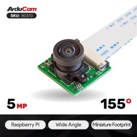 [Discontinued] Arducam MINI OV5647 Wide angle camera module for Raspberry Pi 4/3/3 B+, and More