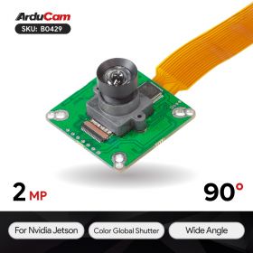 Arducam 2.3MP AR0234 Color Global Shutter Camera for NVIDIA® Jetson Nano/Xavier NX/AGX Orin/Orin Nano/Orin NX