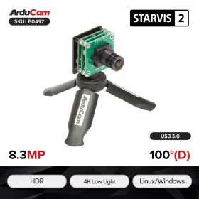 [Presales] Arducam 8.3MP Sony STARVIS 2 IMX678 Low Light Manual Focus USB 3.0 Camera Module