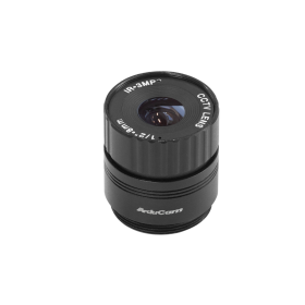 Arducam CS-Mount Lens for Raspberry Pi HQ Camera, 8mm Focal Length with Manual Focus