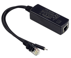 UCTRONICS IEEE 802.3af Micro USB Active PoE Splitter Power Over Ethernet 48V to 5V 2.4A for Tablets, Dropcam or Raspberry Pi (48V to 5V 2.4A)