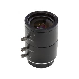 Arducam 4-12mm Varifocal C-Mount Lens for Raspberry Pi HQ Camera, with C-CS Adapter