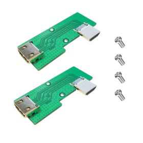 UCTRONICS HDMI to HDMI Adapter Boards for Raspberry Pi 3 B/B+, Compatible with 19 inch 3U Rack Mount and 3B/3B+ Mounting Plates, 2-Pack