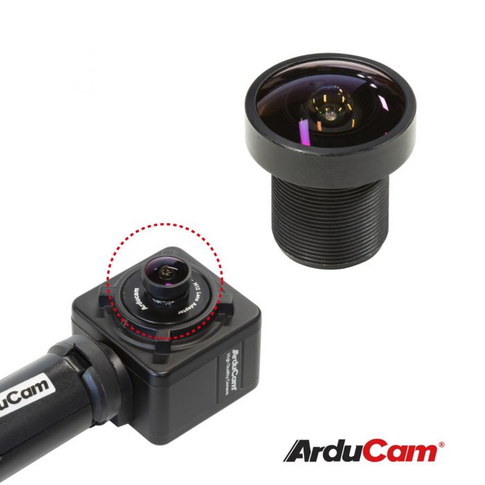 Arducam 1080P Low Light WDR USB Camera Module with Metal Case and 