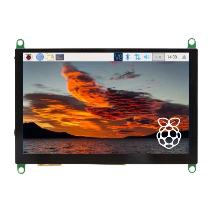Literacy medaljevinder Phobia UCTRONICS 5 Inch Touch Screen for Raspberry Pi, 800×480 Capacitive HDMI LCD Touchscreen  Monitor